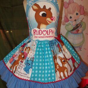Rudolph the Red Nosed Deer  Baby Girl Dress Size 2t